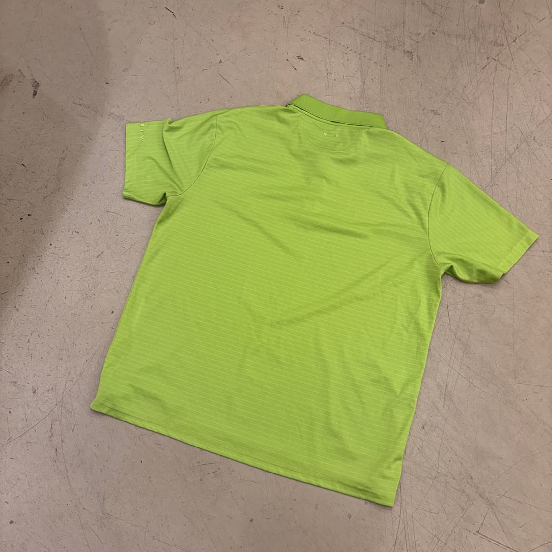 오클리 라임 스몰로고 스트라이프 카라티 상품이미지3