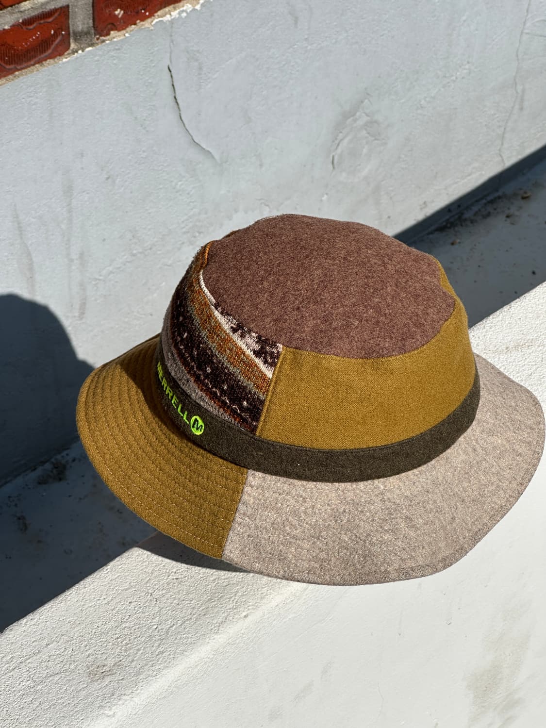 [M] 머렐 패치워크 버킷햇 모자 상품이미지2