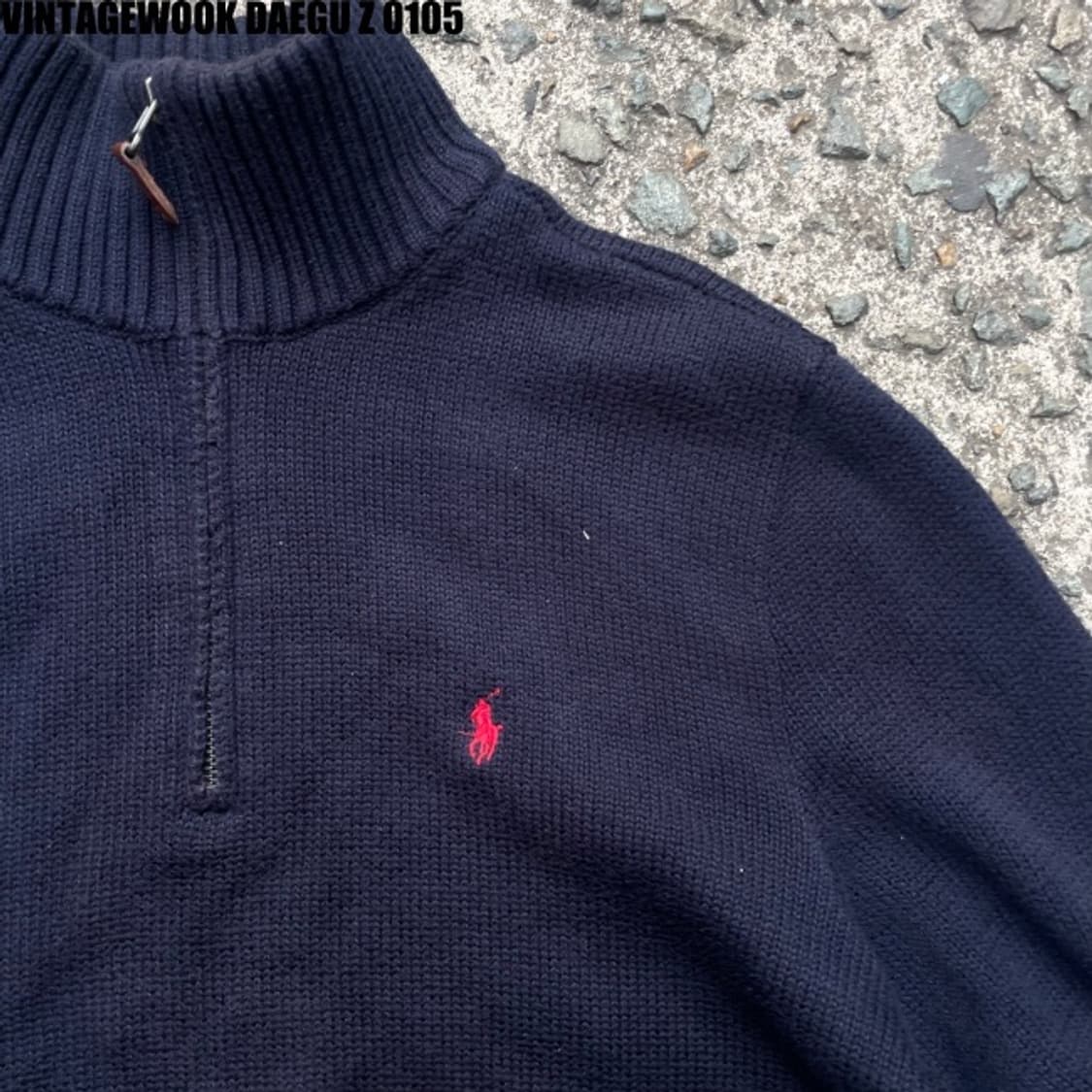 폴로 랄프로렌 반집업 니트 XL  상품이미지1