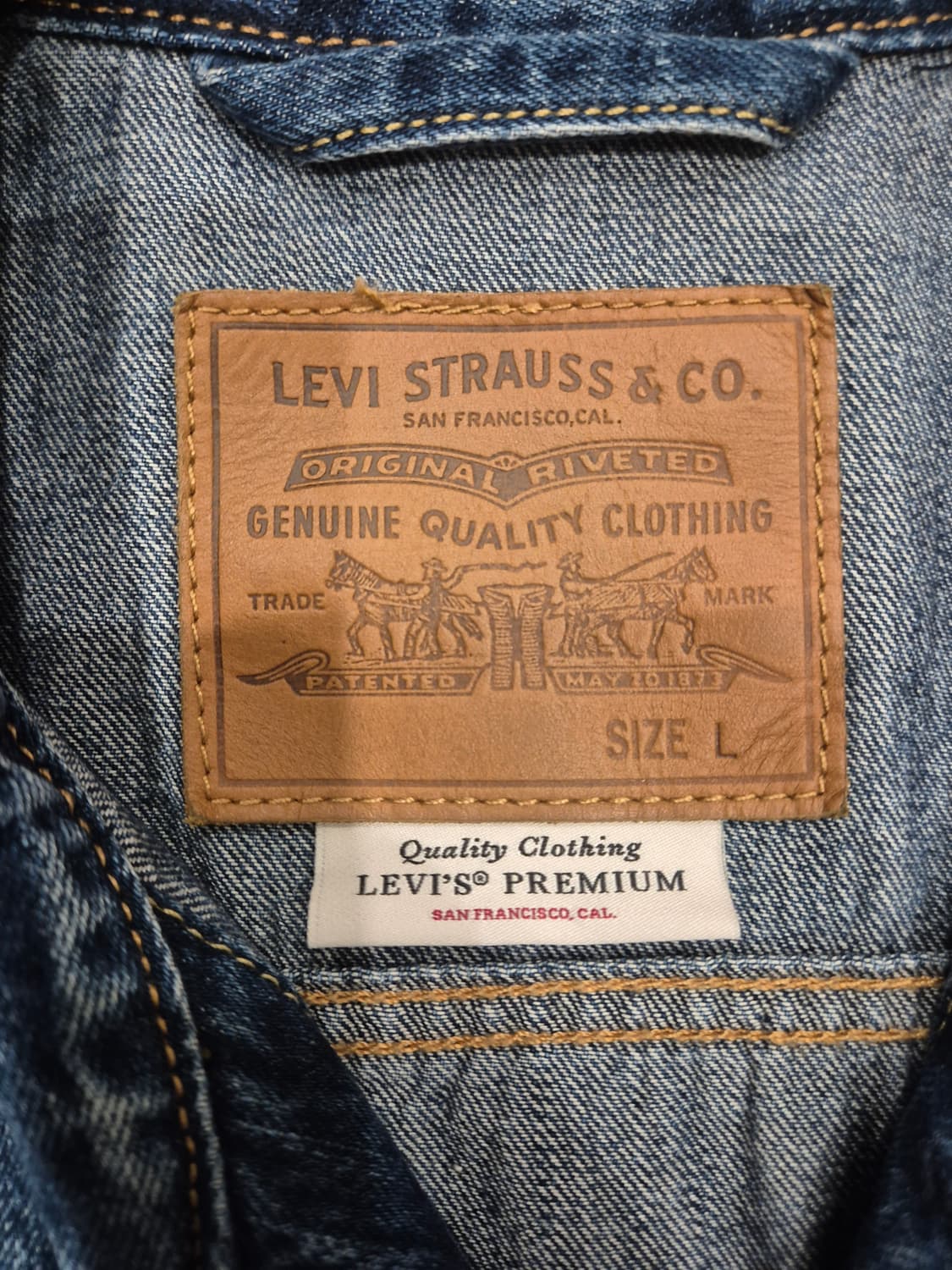 리바이스 데님자켓(72334) 상품이미지3