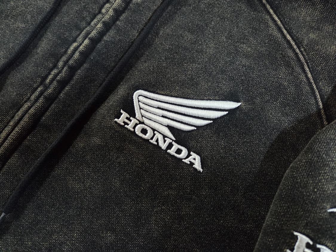 혼다 Honda 레이싱 워시드 바이커 후드집업

 상품이미지4