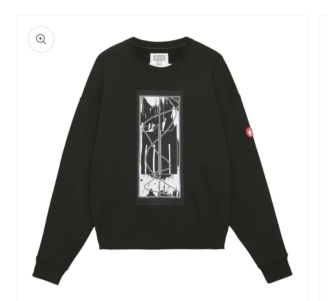 카브엠트 맨투맨 TRAJECTORY CREW NECK(L사이즈) 상품이미지1