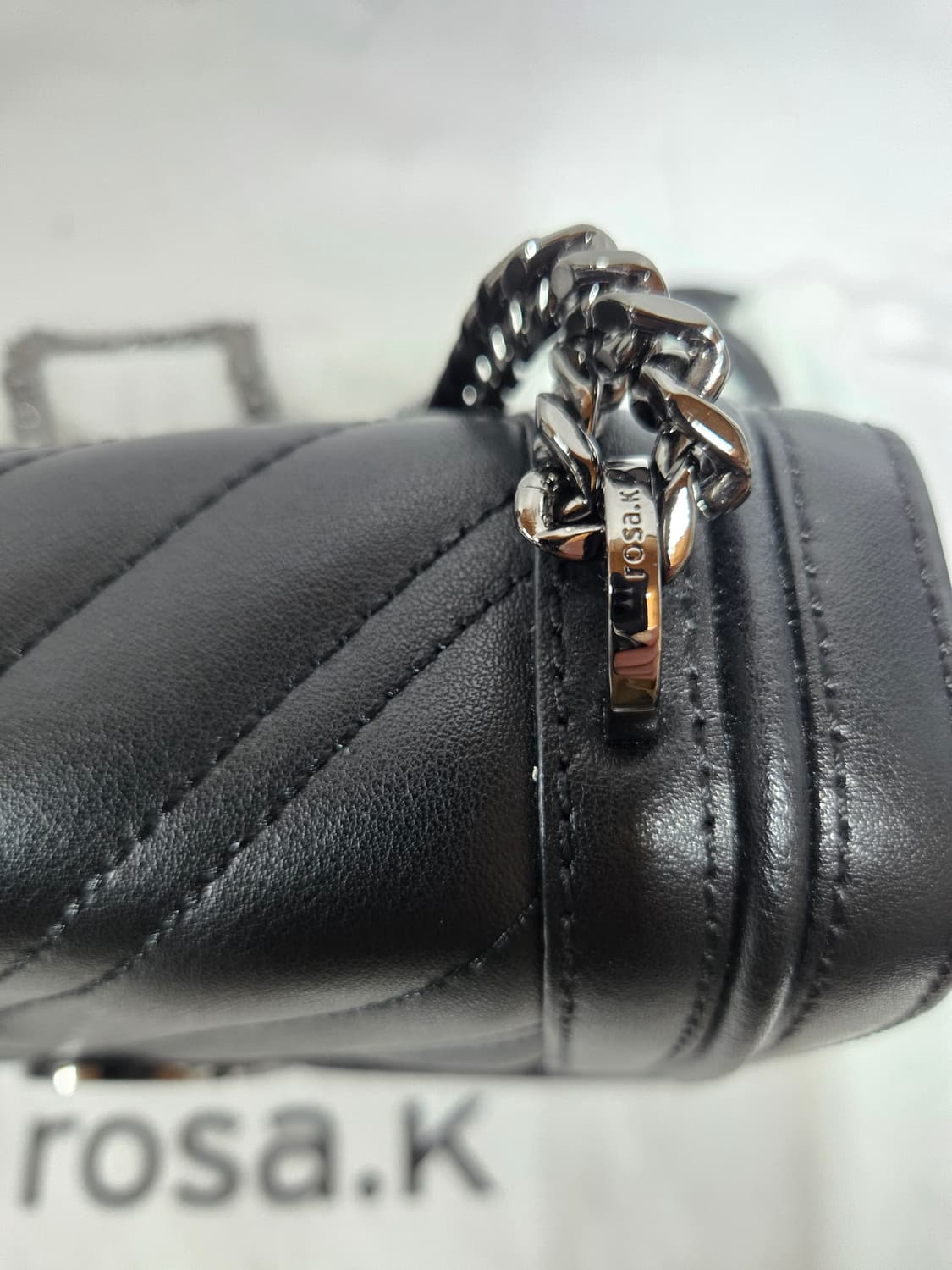 rosa.k 로사케이 블랙 체인백 상품이미지4
