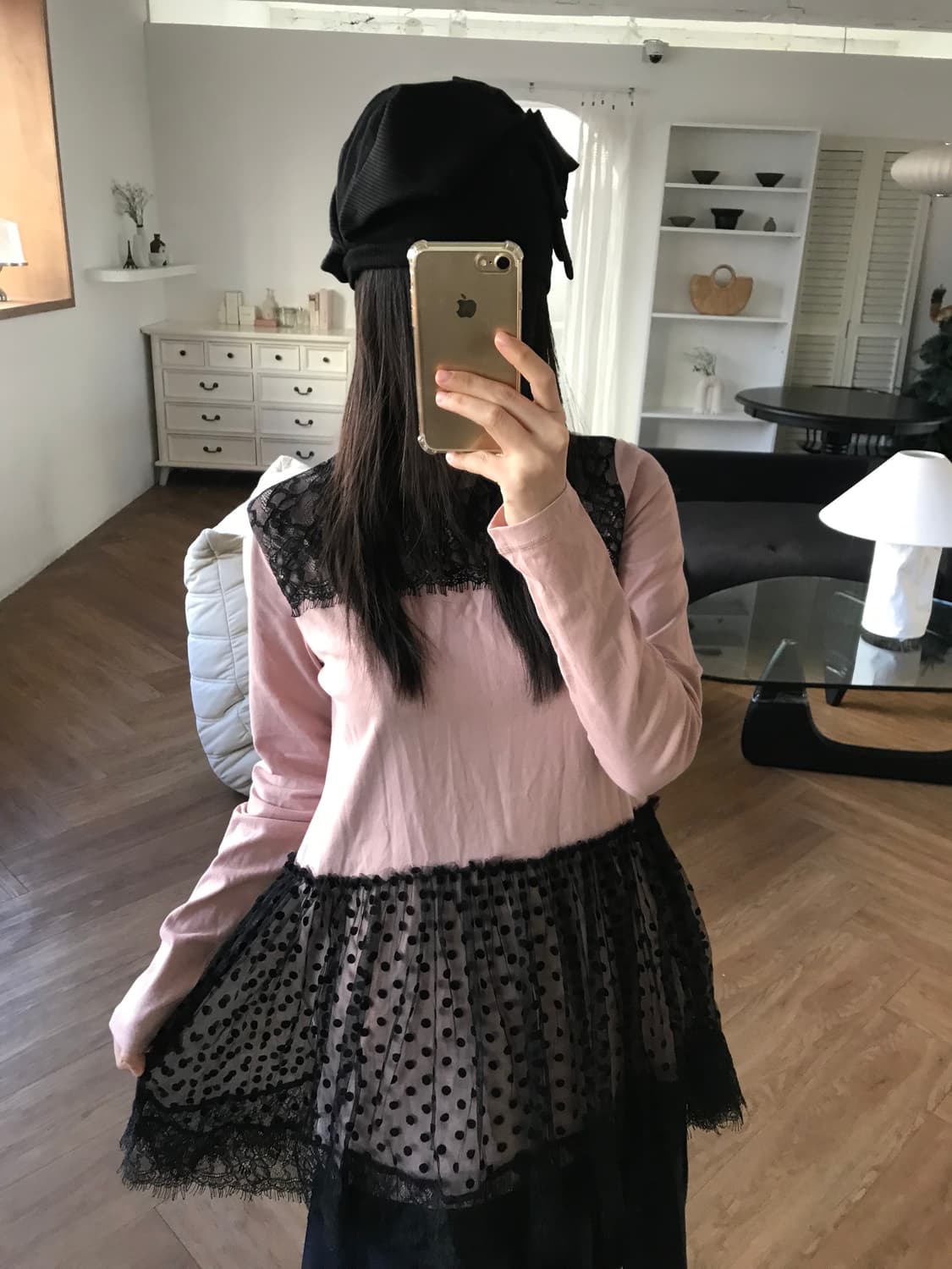 vintage lace long sleeve 상품이미지5