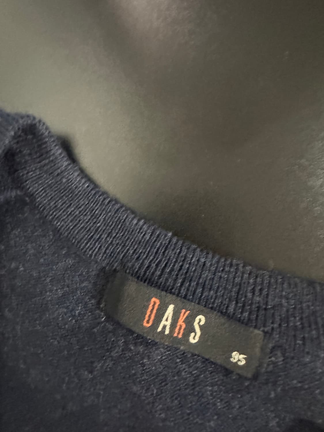 닥스 daks 클래식 체크 니트 조끼 브이넥 베스트 상품이미지2