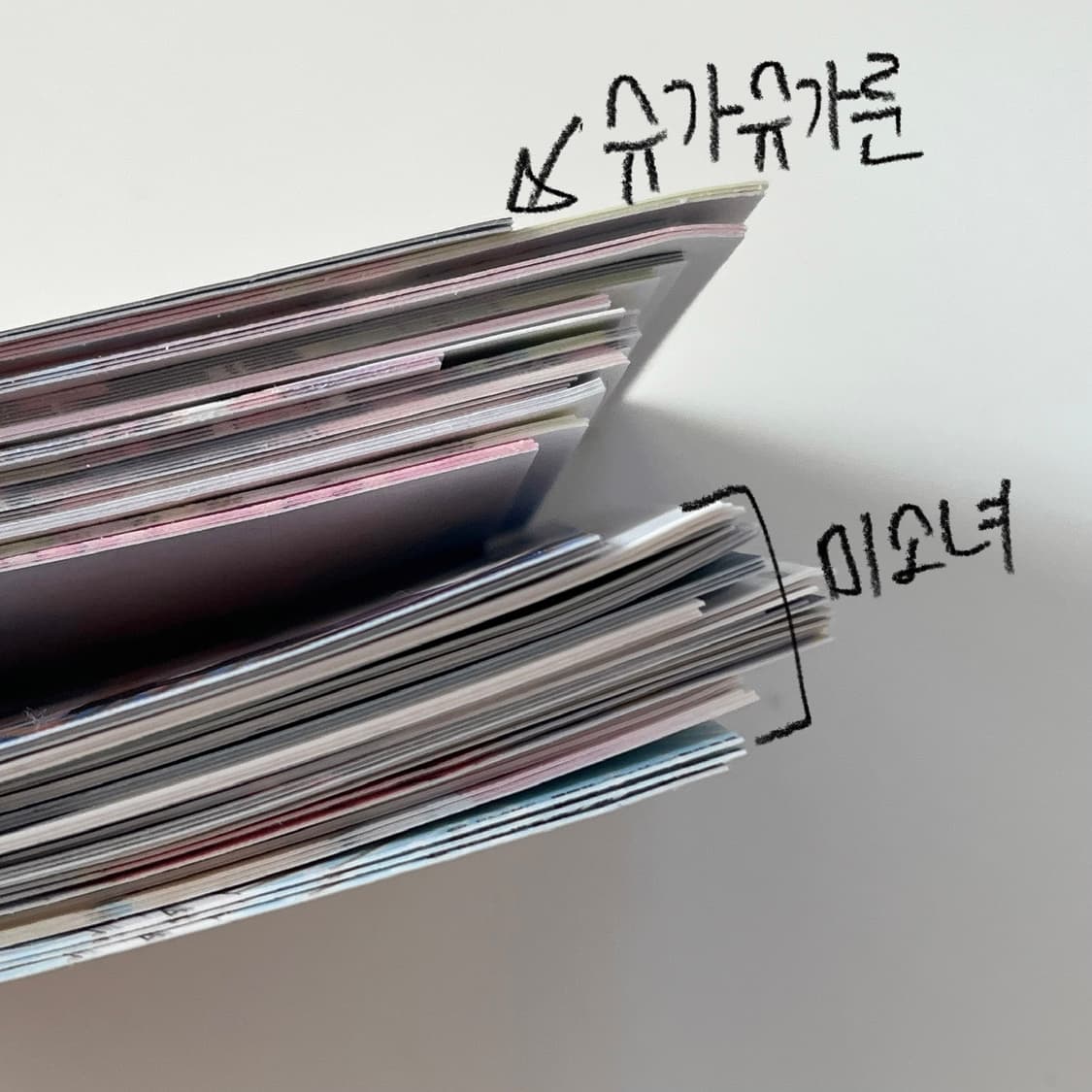 미소녀&슈가슈가룬 마감용 스티커 2종 상품이미지4