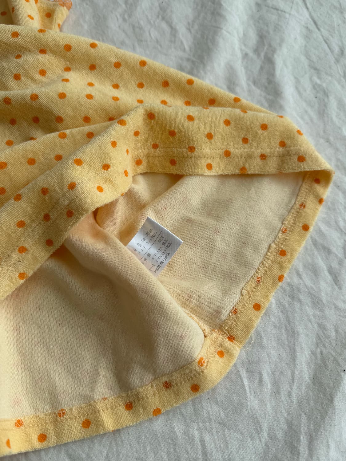 러블리 키치 하이틴 테리 슬리브리스 상품이미지6