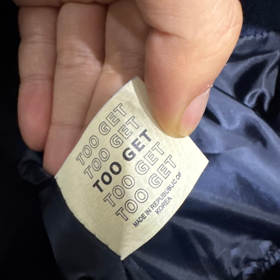 투겟 레더 자켓 상품이미지3