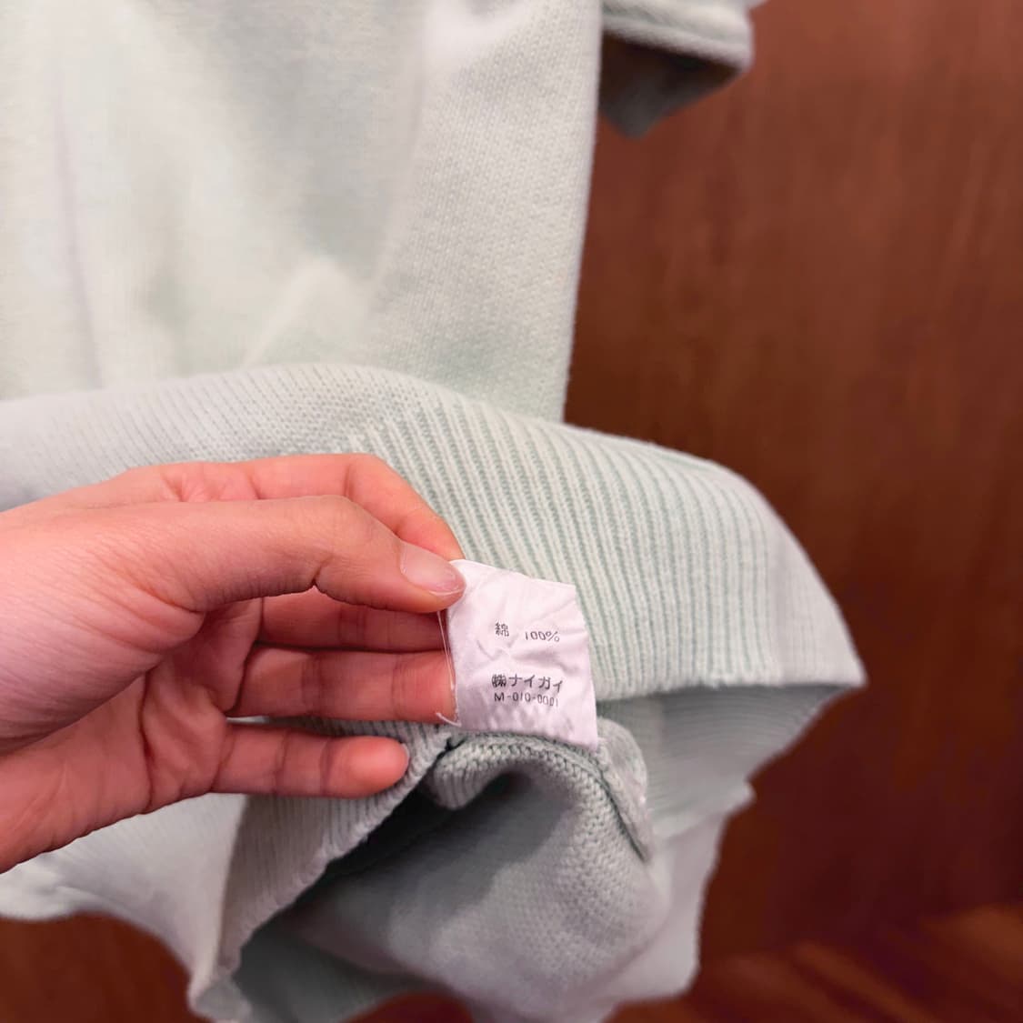 폴로 랄프로렌 반팔 카라넥 니트 더블 버튼 로고 자수 디테일 라이트 그린 상품이미지7