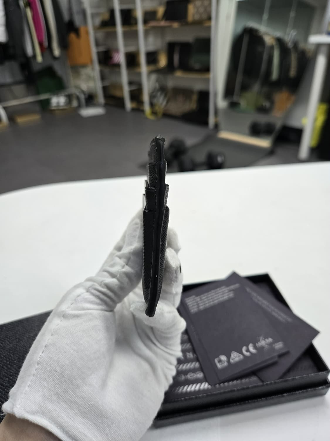 [A급컨디션]프라다 사피아노 카드지갑 상품이미지3