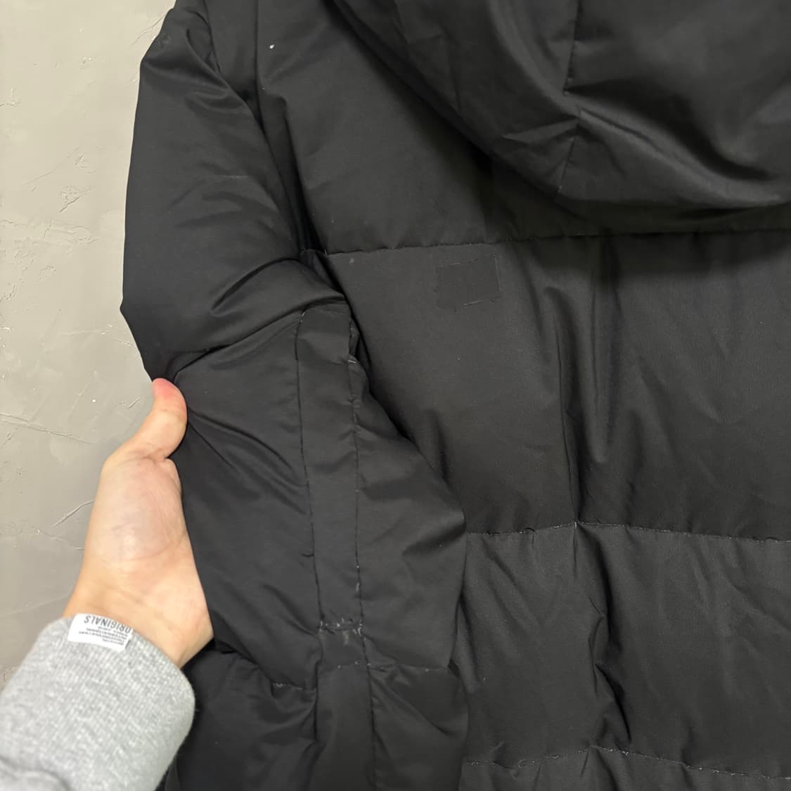 노스페이스 구스다운 롱패딩 검정 2XL 상품이미지4