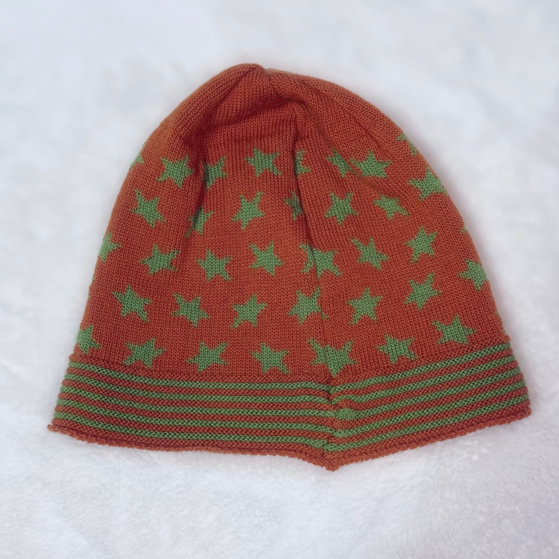 JOCOMOMOLA 빈티지 별사탕 오렌지 말차 비니 ≽^•⩊•^≼ 상품이미지2