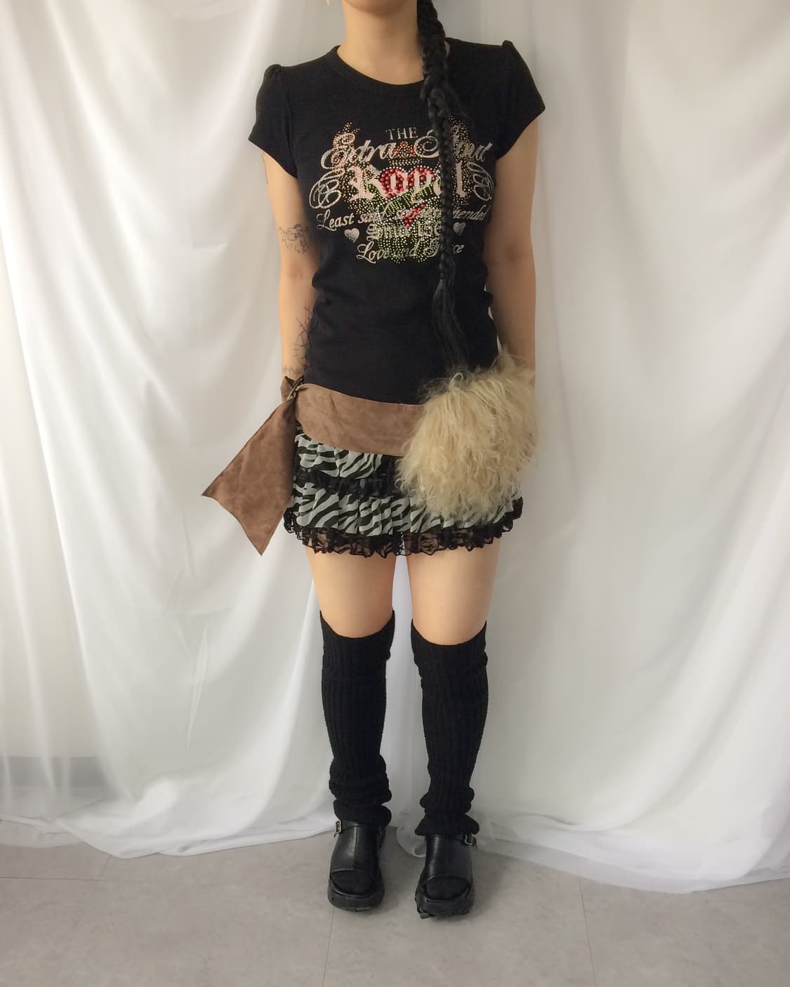 goa fur belt 상품이미지7