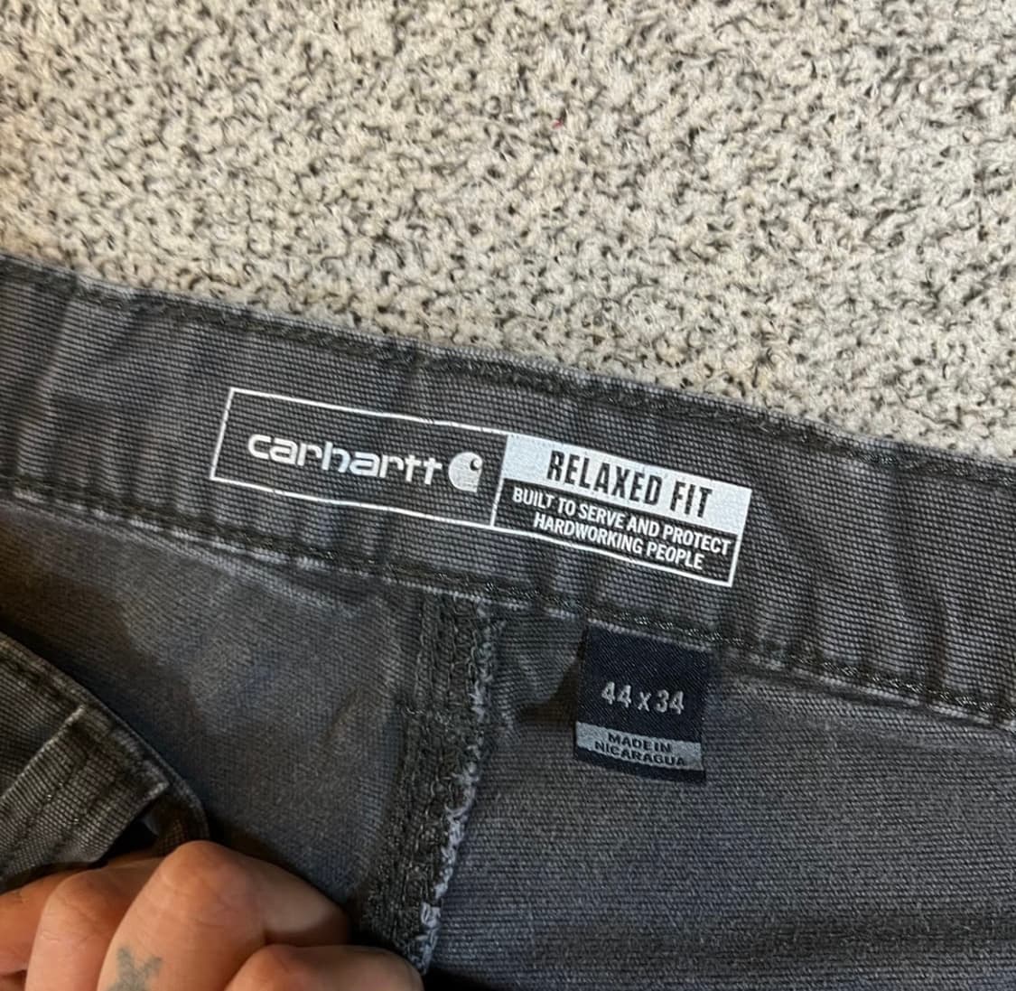 칼하트 워크 팬츠 상품이미지6