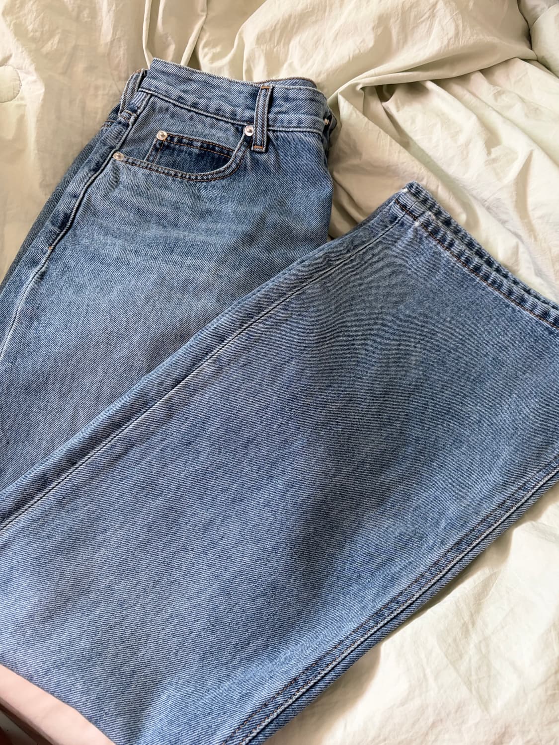 (새상품) 타낫 drift 부츠컷 데님 M 판매합니다 상품이미지3