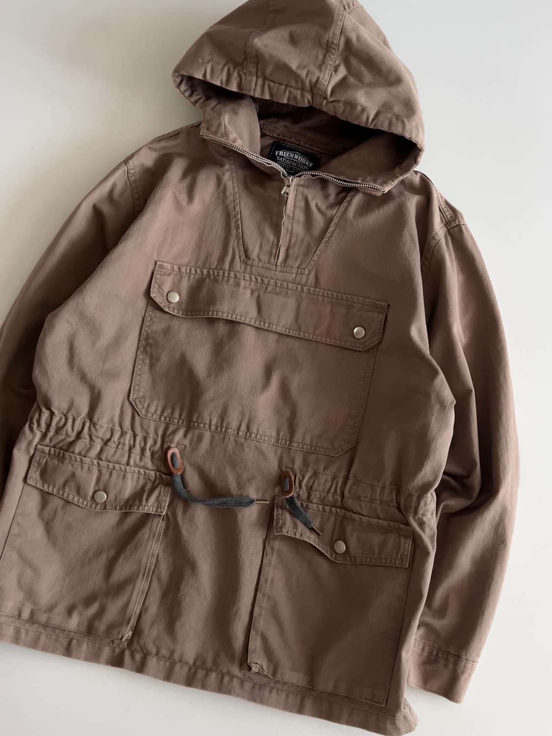 프리즘웍스 코튼 후드 아노락 L 상품이미지3