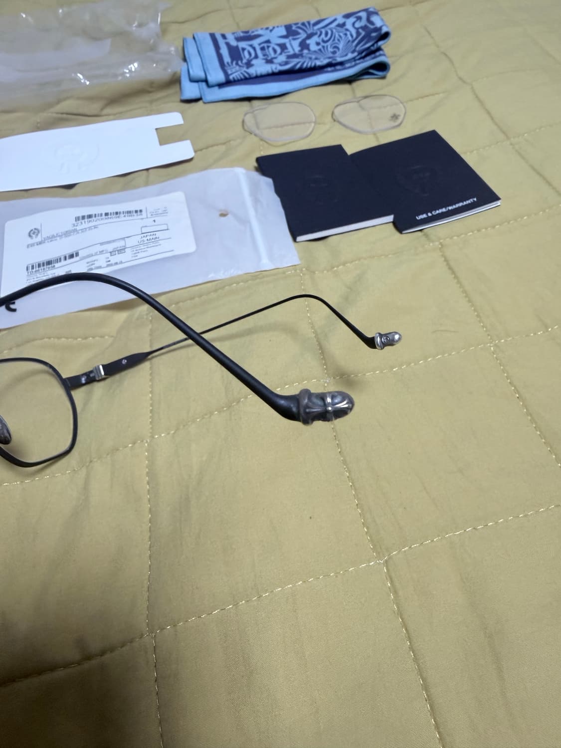 크림구매)크롬하츠 안경 바질릭토리안 매트블랙 상품이미지9