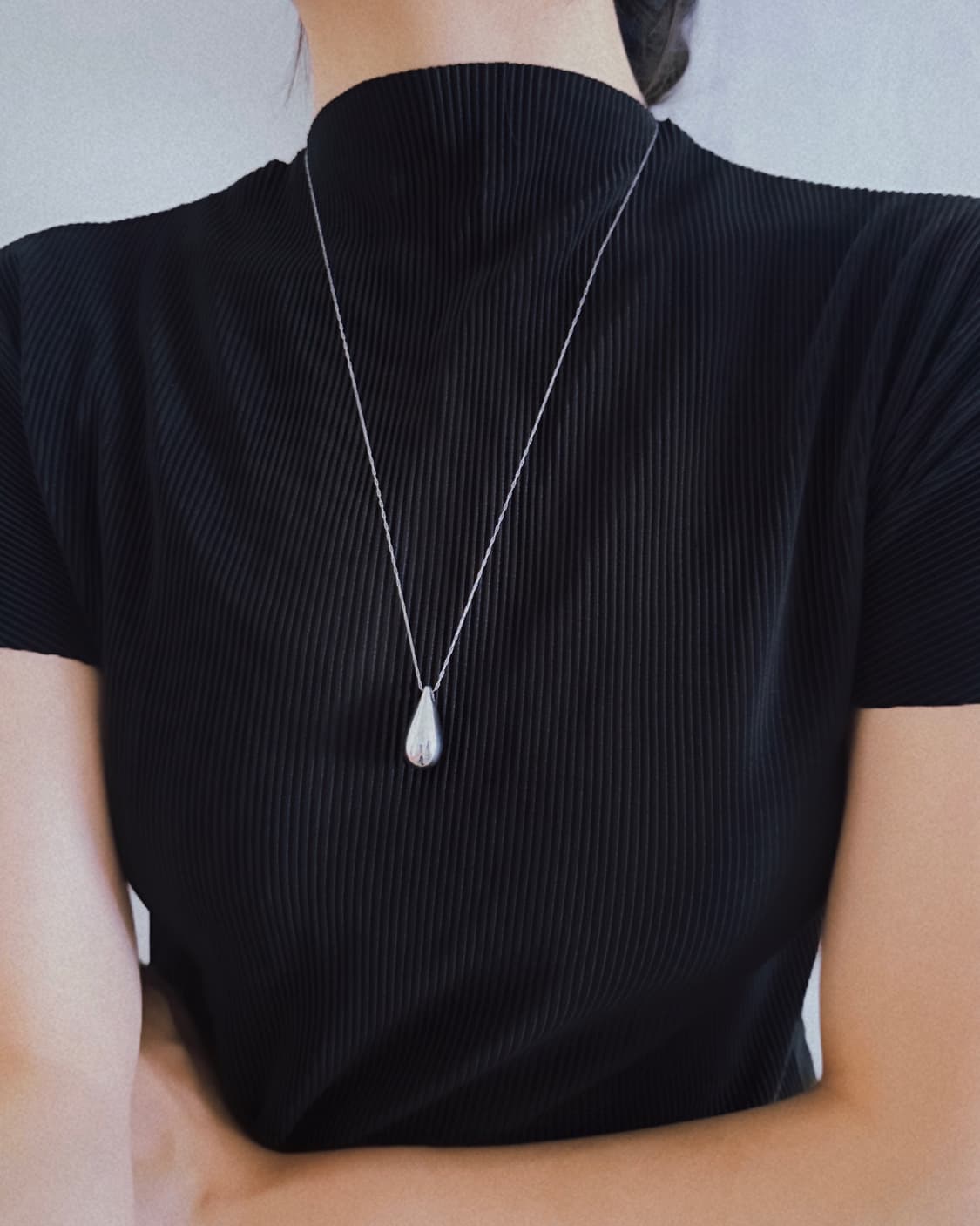 Water drop necklace 상품이미지1