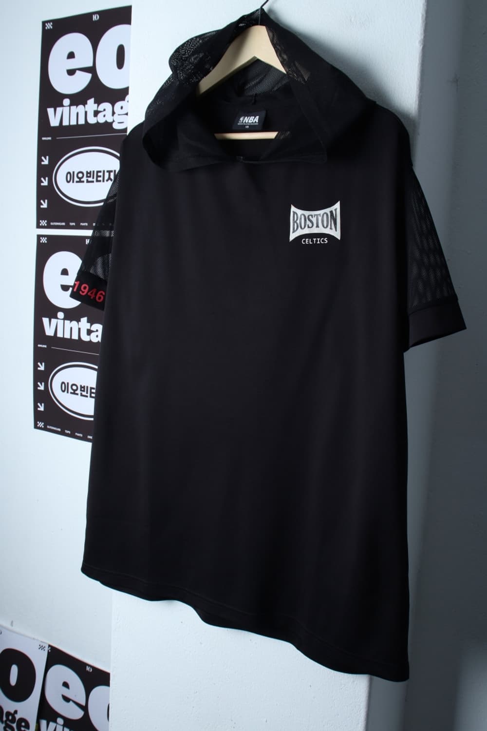 (XS-L) NBA 엔비에이 반팔 티셔츠 후드 기능성 매쉬-H32582 상품이미지1