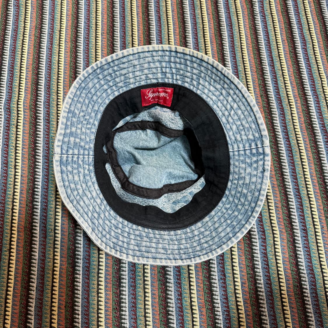 슈프림 자카드 데님 버킷햇 상품이미지2