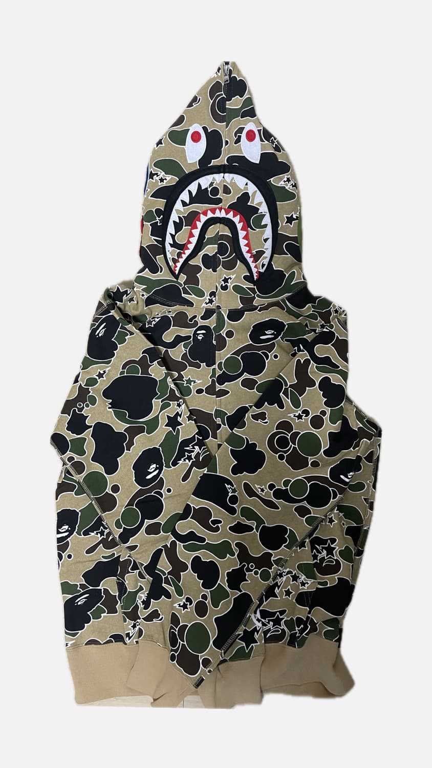 베이프 스타 후드집업 상품이미지1