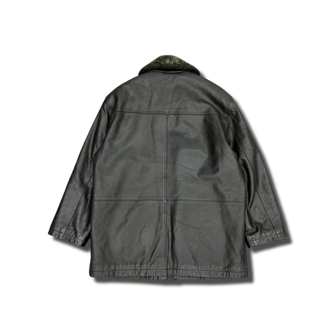 90s YSL Lambskin half jacket 상품이미지2