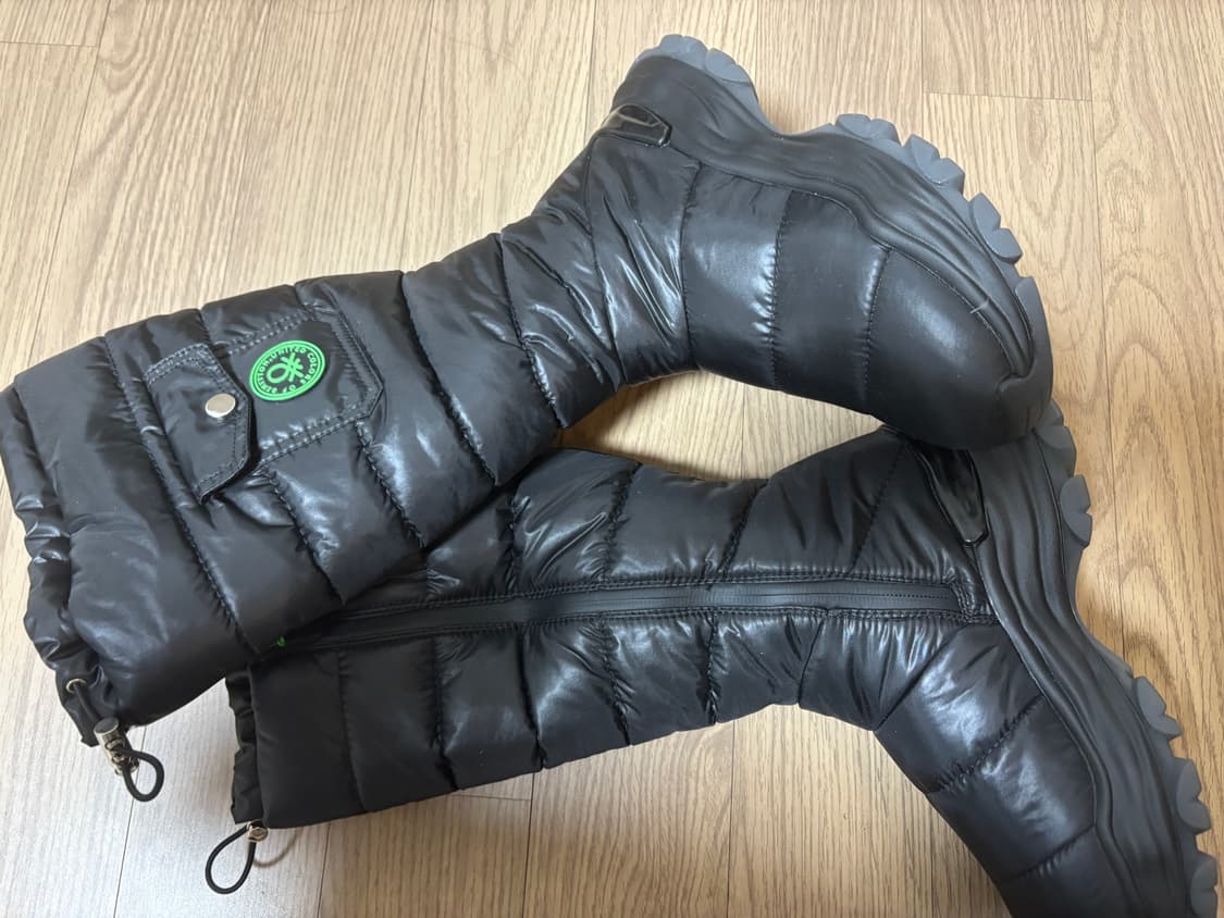 새것 베네통 패딩 롱부츠 235 방한부츠 기모부츠 골프부츠 상품이미지5