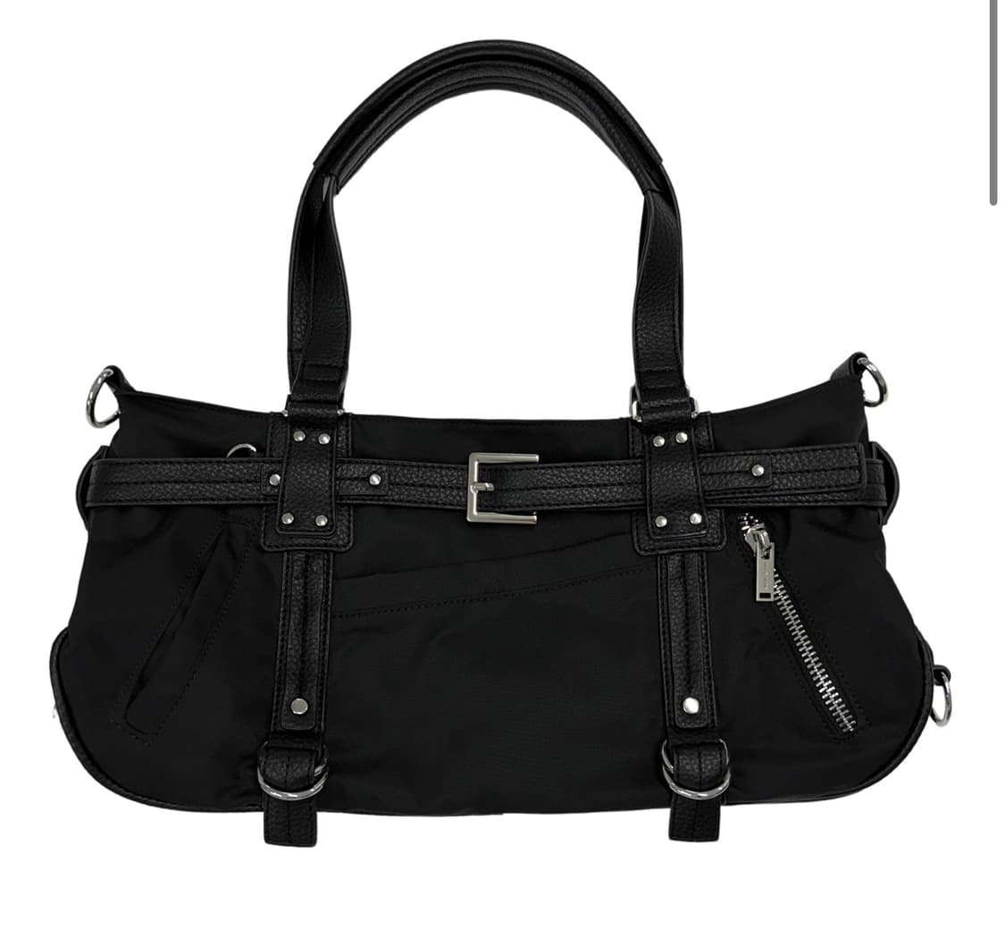 페일제이드 벨티드 더플백 블랙 상품이미지1