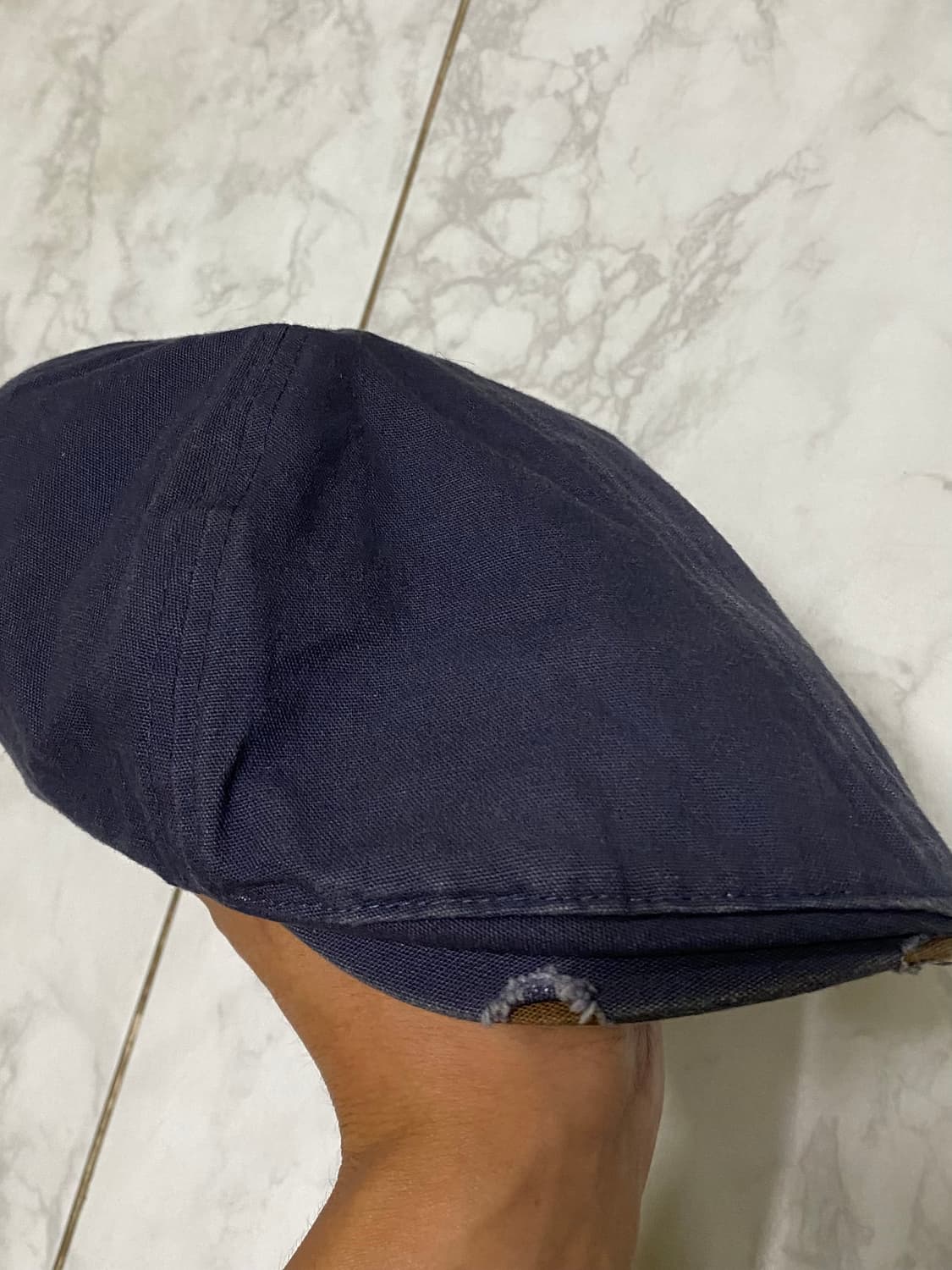 빈티지 헌팅캡 빈티지모자 네이비헌팅캡 프리사이즈 상품이미지4