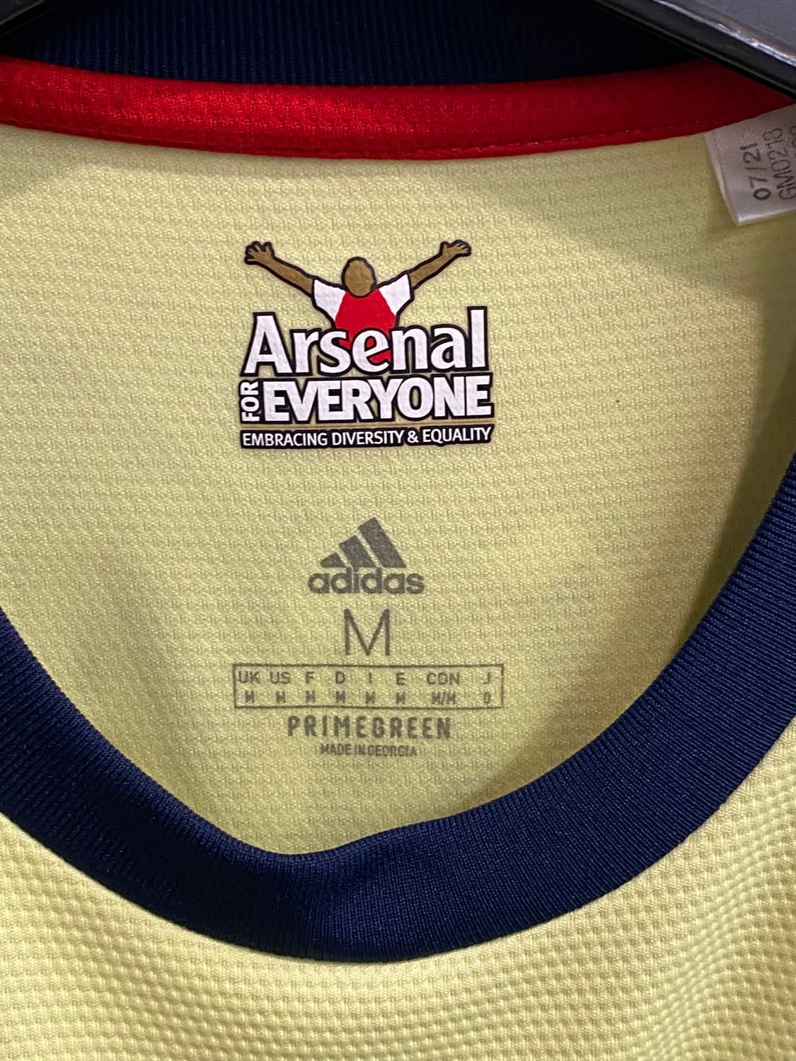 21/22 아스날 어웨이 외데고르 (M) 상품이미지8