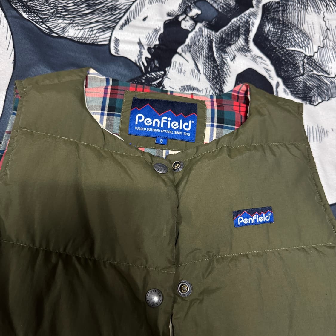 펜필드 덕다운 패딩조끼 여성 S사이즈 상품이미지2