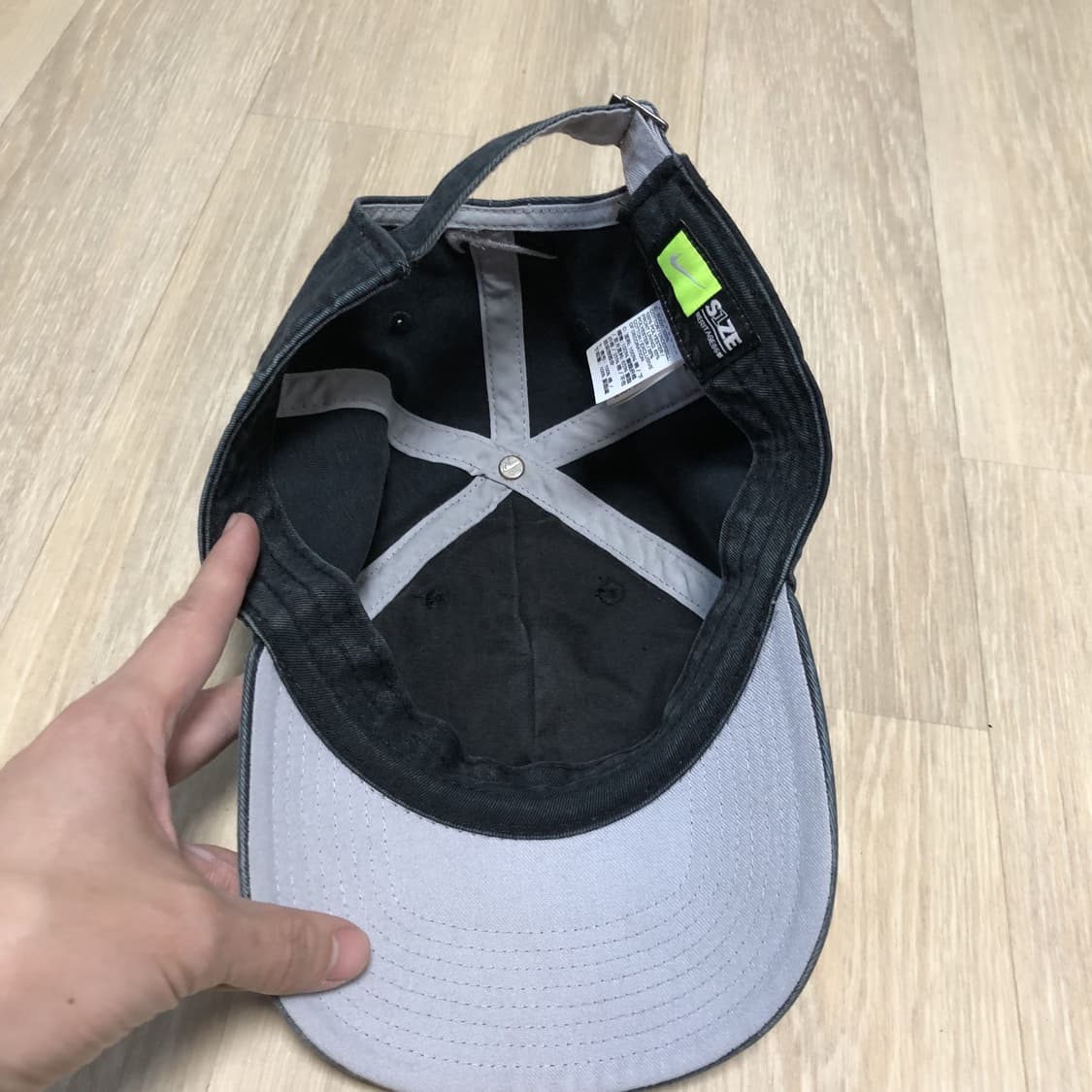 (ONE SIZE) 나이키 헤리티지 86 저스트 두잇 가먼트 다잉 볼캡 상품이미지8