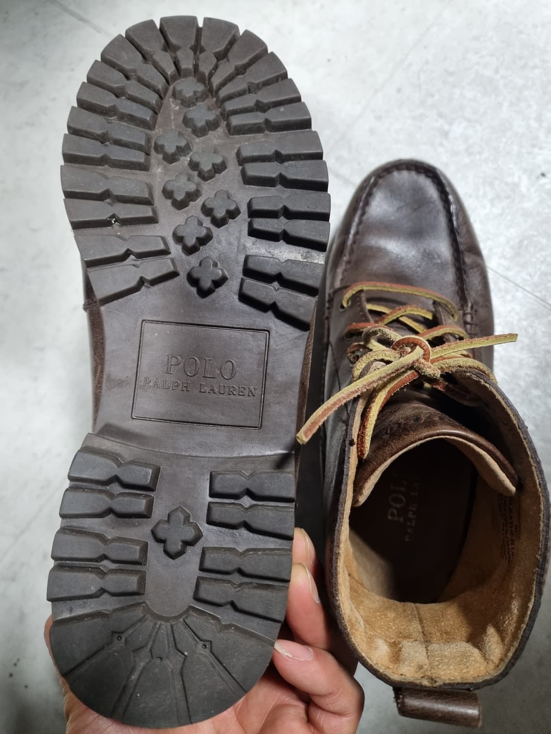 폴로랄프로렌 남성 워커  상품이미지4