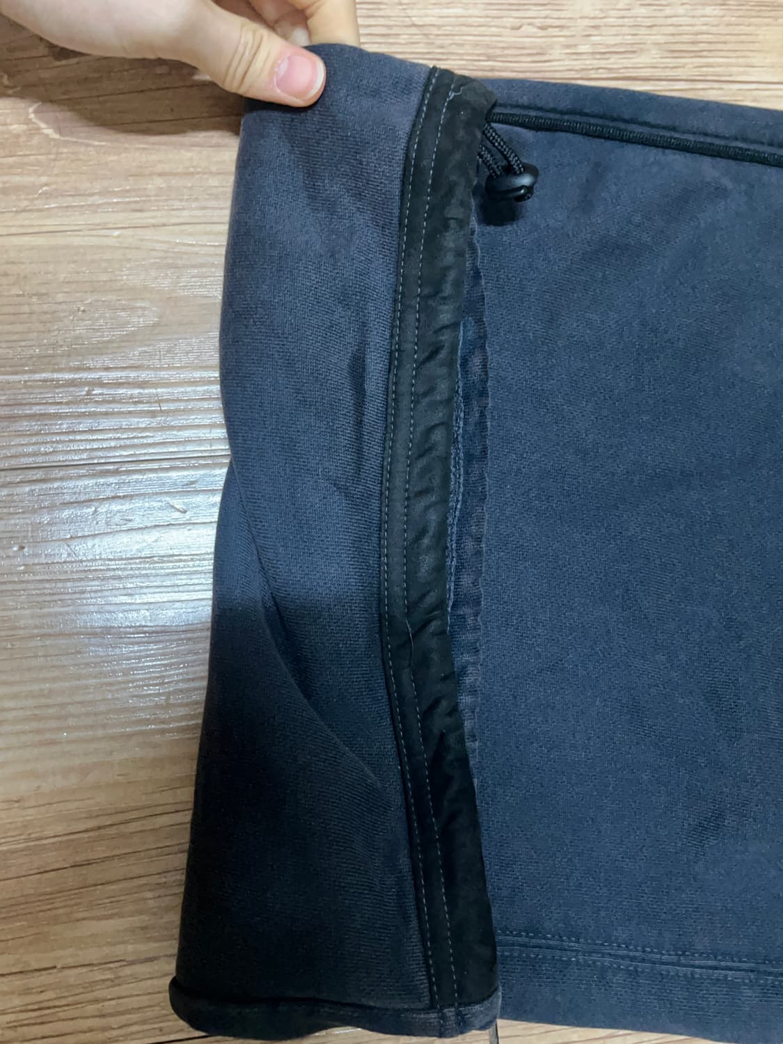 [0] 폴리테루 1011 퍼티그 스웨트팬츠 1.2v 다크 퍼플 네이비 상품이미지7