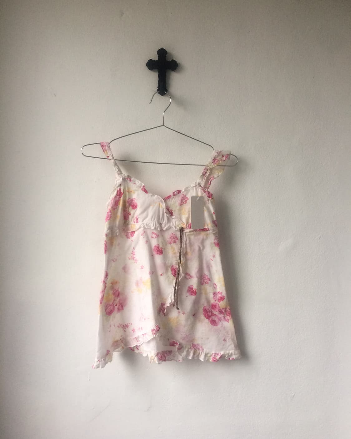 Flower pattern frill sleeveless 상품이미지2