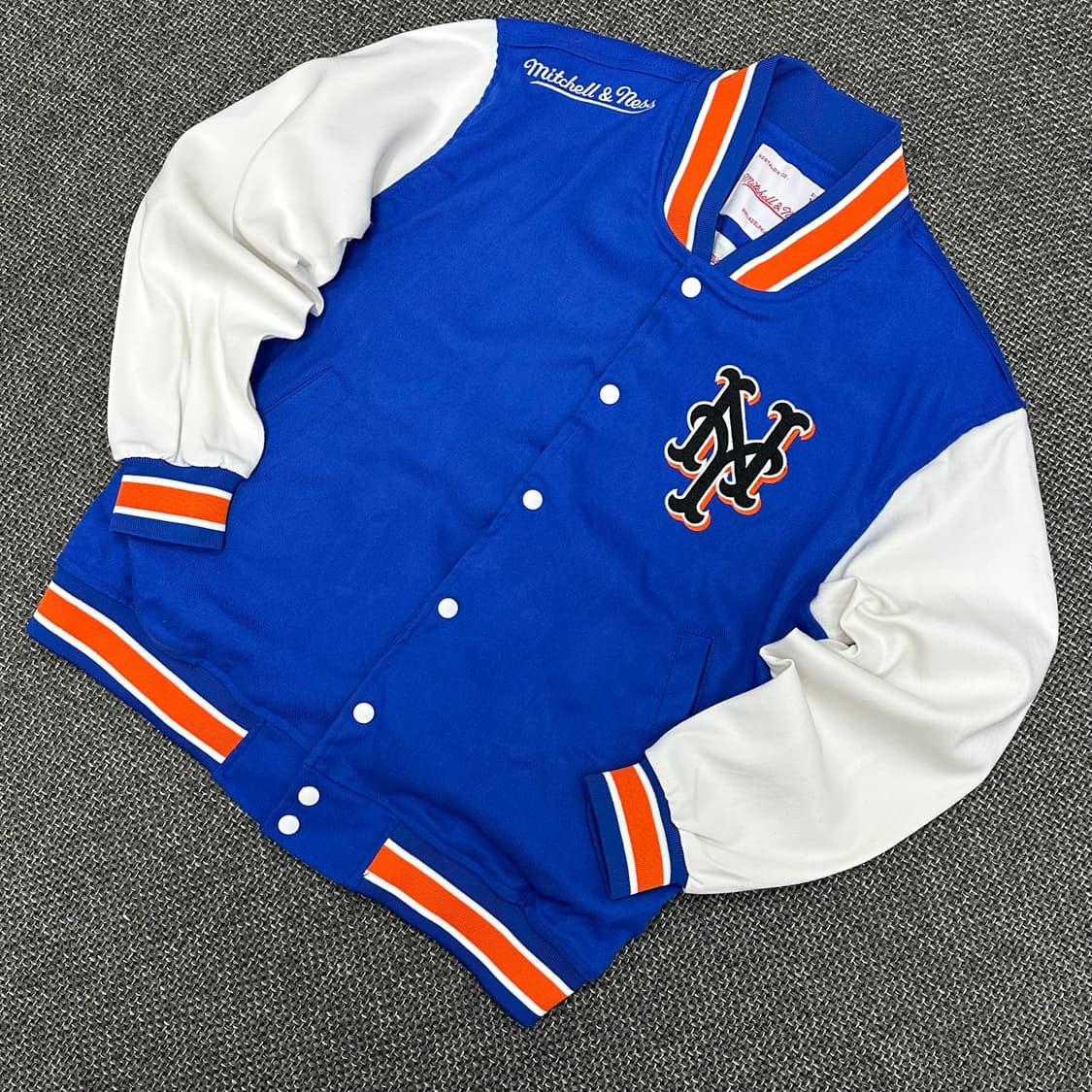 미첼앤네스 뉴욕메츠 빈티지 야구점퍼 M 상품이미지3