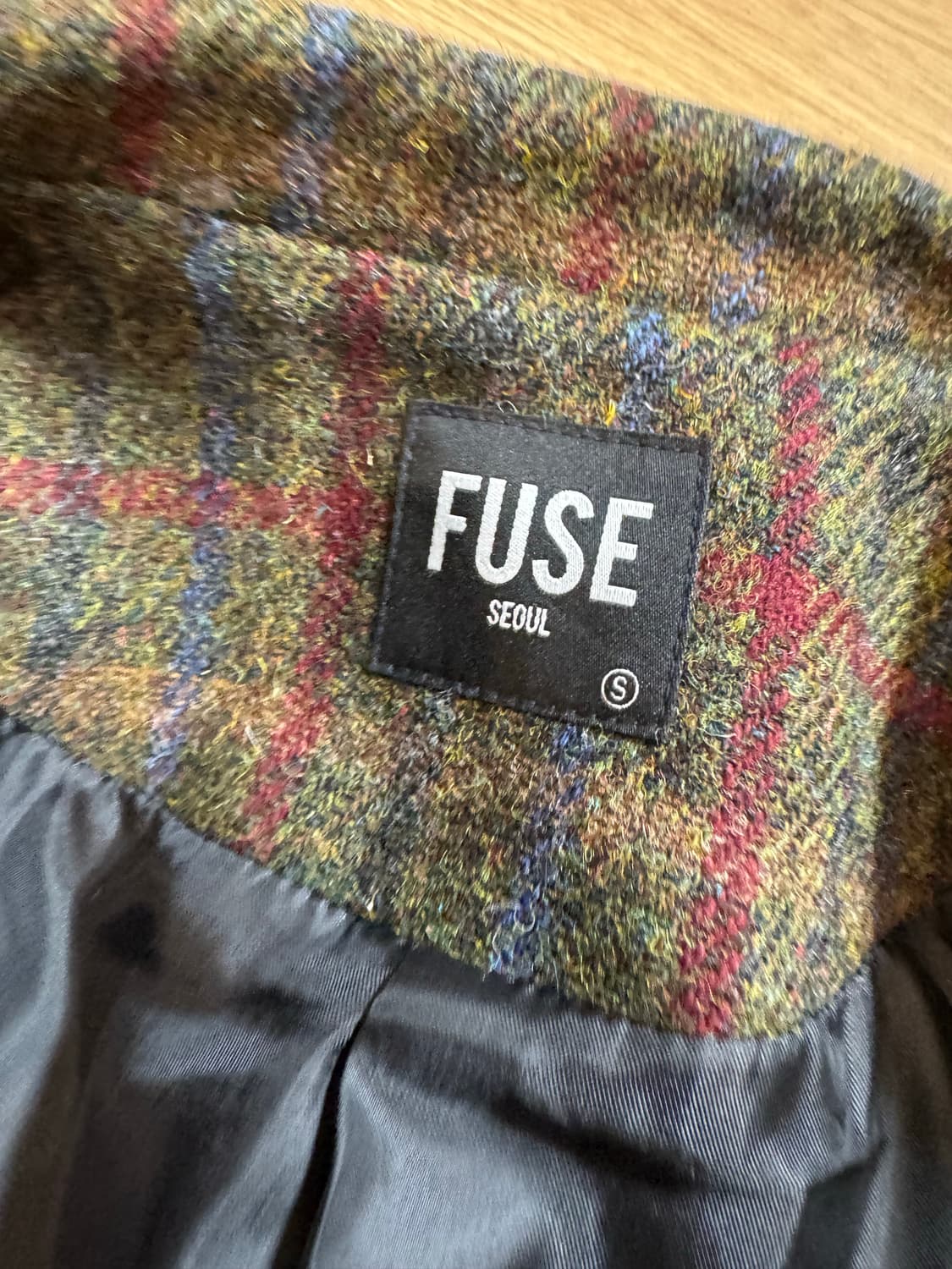 fuse seoul 퓨즈서울 해리스트위드 자켓 해 상품이미지2