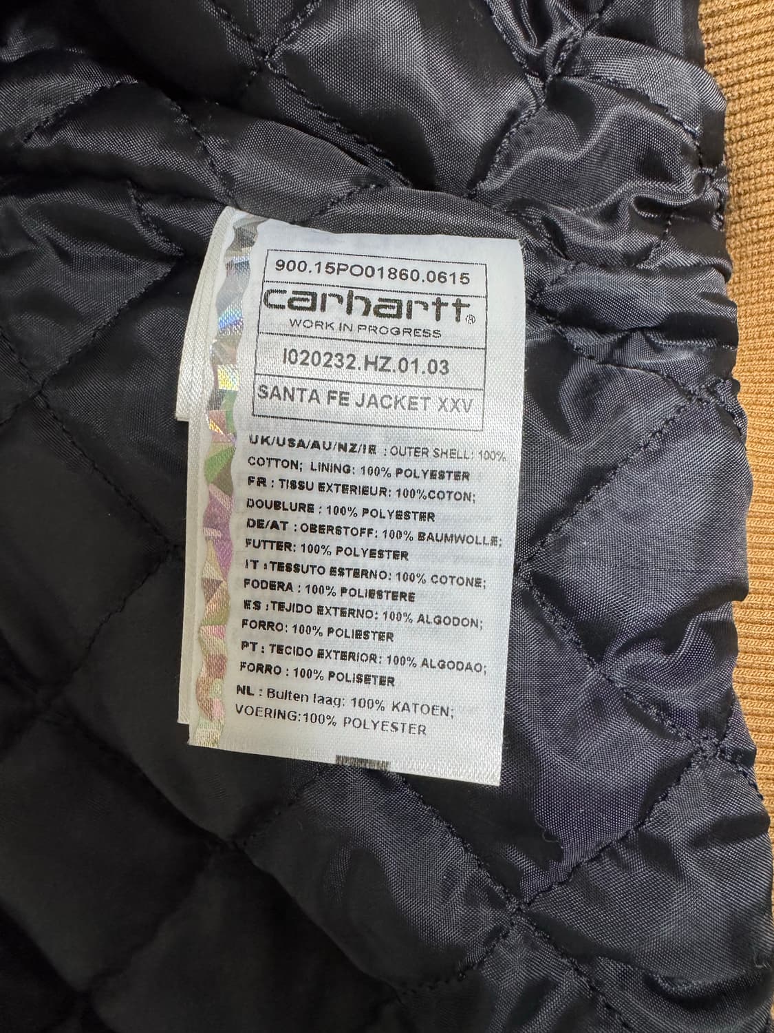칼하트 산타페 25주년 자켓 m 상품이미지5