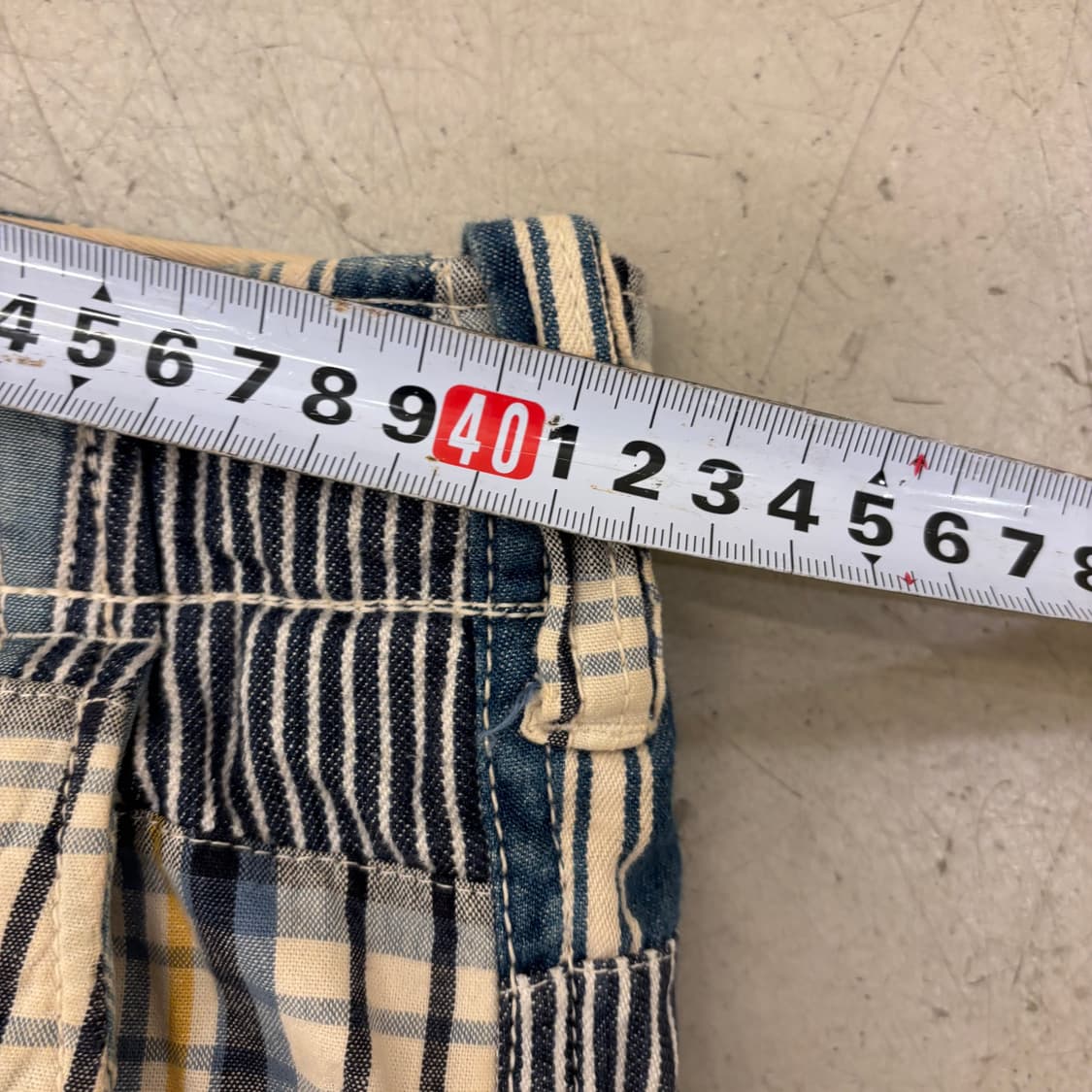 후아유 패치워크 카고 반바지 상품이미지5