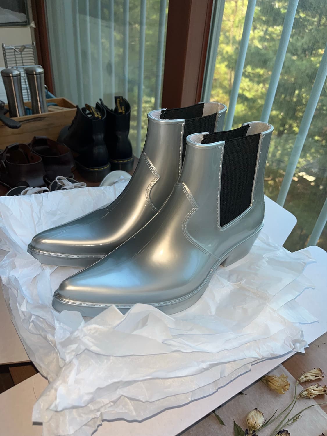 캘빈클라인 라프시몬스 부츠 실버 42 상품이미지2