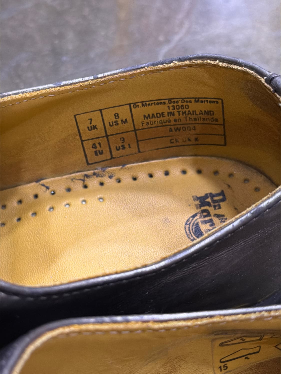 닥터마틴 13060 더비슈즈 메탈릭 실버 260 상품이미지9