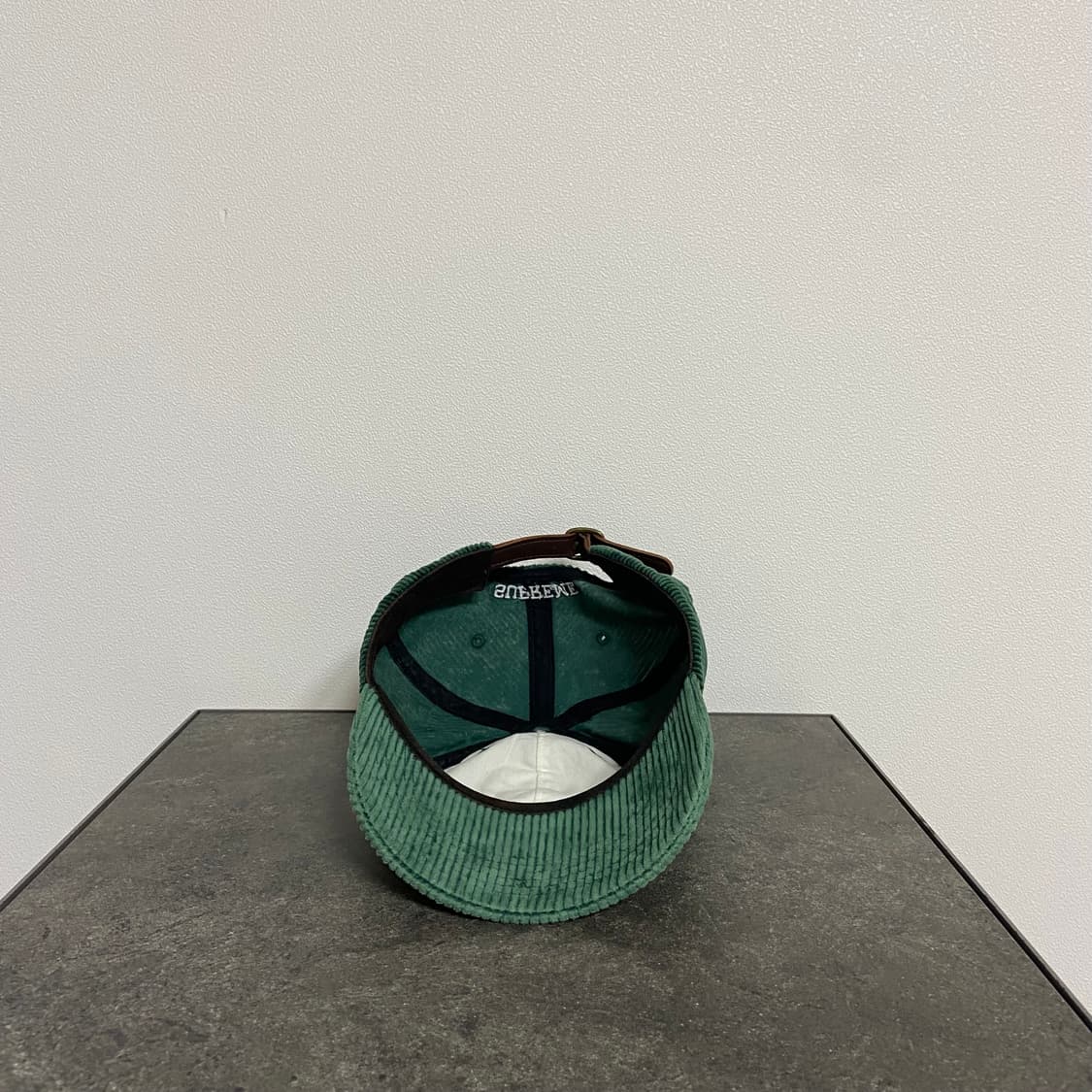 슈프림 S로고 볼캡 모자 워시드 코듀로이 6패널 캡 상품이미지5