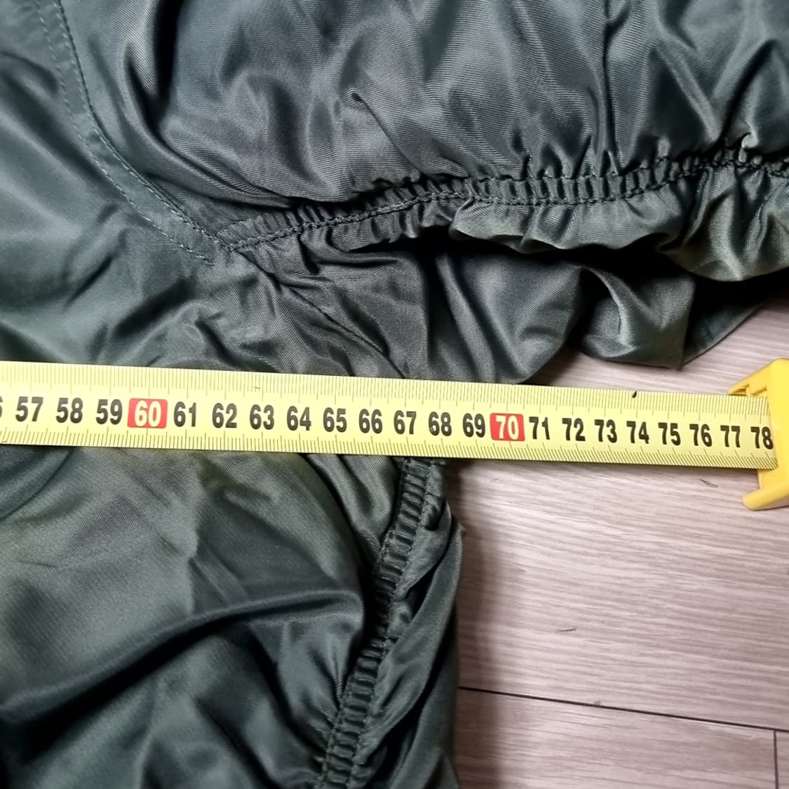 티엠쓰리 곤룡포 자수 후드 MA-1 항공점퍼 카키(100-105) 상품이미지6