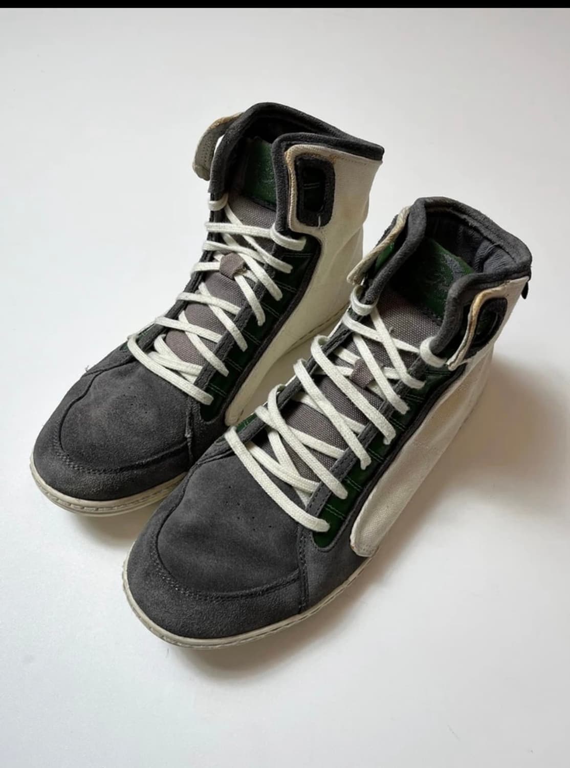 디젤 00's 바이크 배색 하이탑 스니커 즈 Q1406 상품이미지2