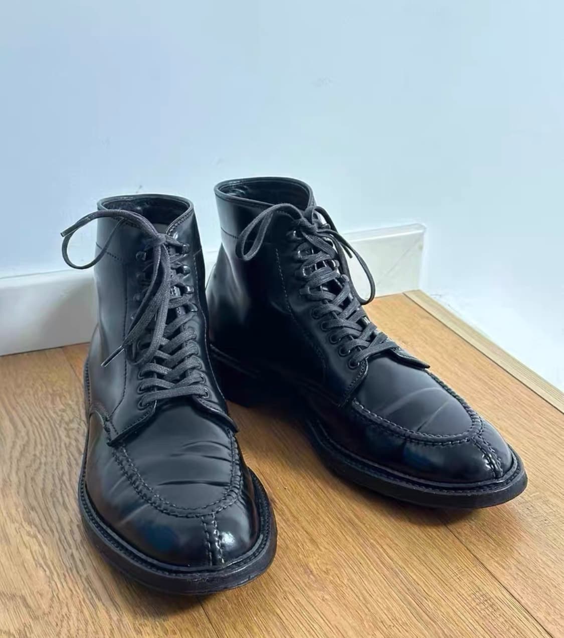 알든 탱커부츠 코도반 블랙 8.5d 상품이미지1