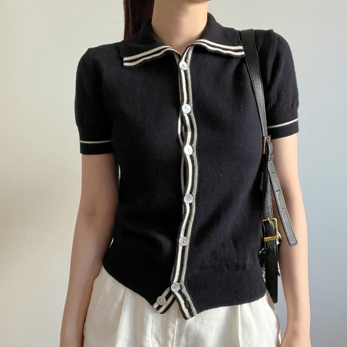 Anne Klein 2 wool knit top 상품이미지2
