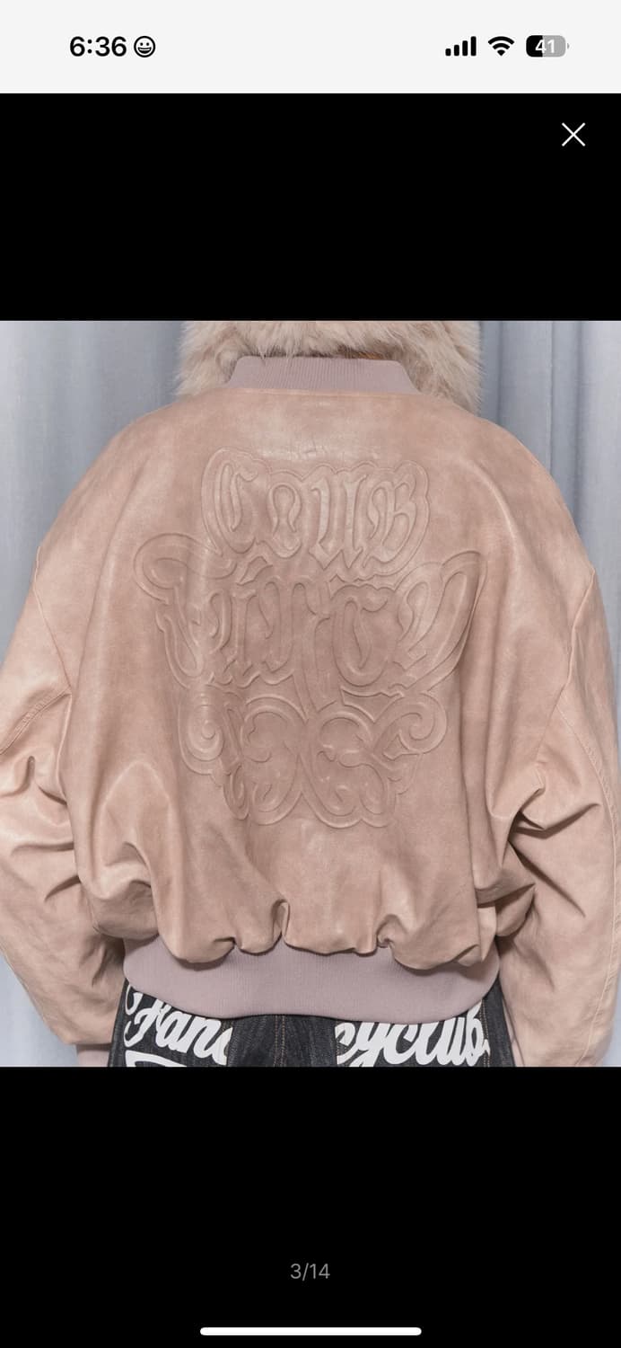 팬시클럽 핑크 퀄팅 리버시블 엠보 점퍼 상품이미지4