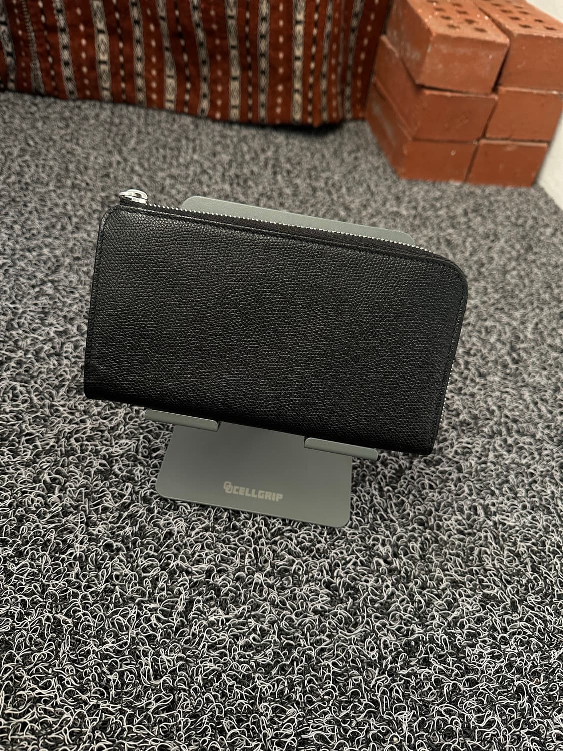 메종 마르지엘라 블랙 레더 지퍼 장지갑 상품이미지2