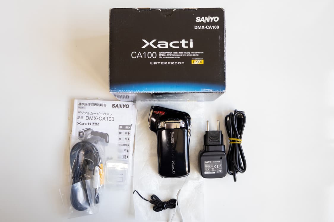 Sanyo Xacti DMX-CA100 / 빈티지 디지털 캠코더 상품이미지9