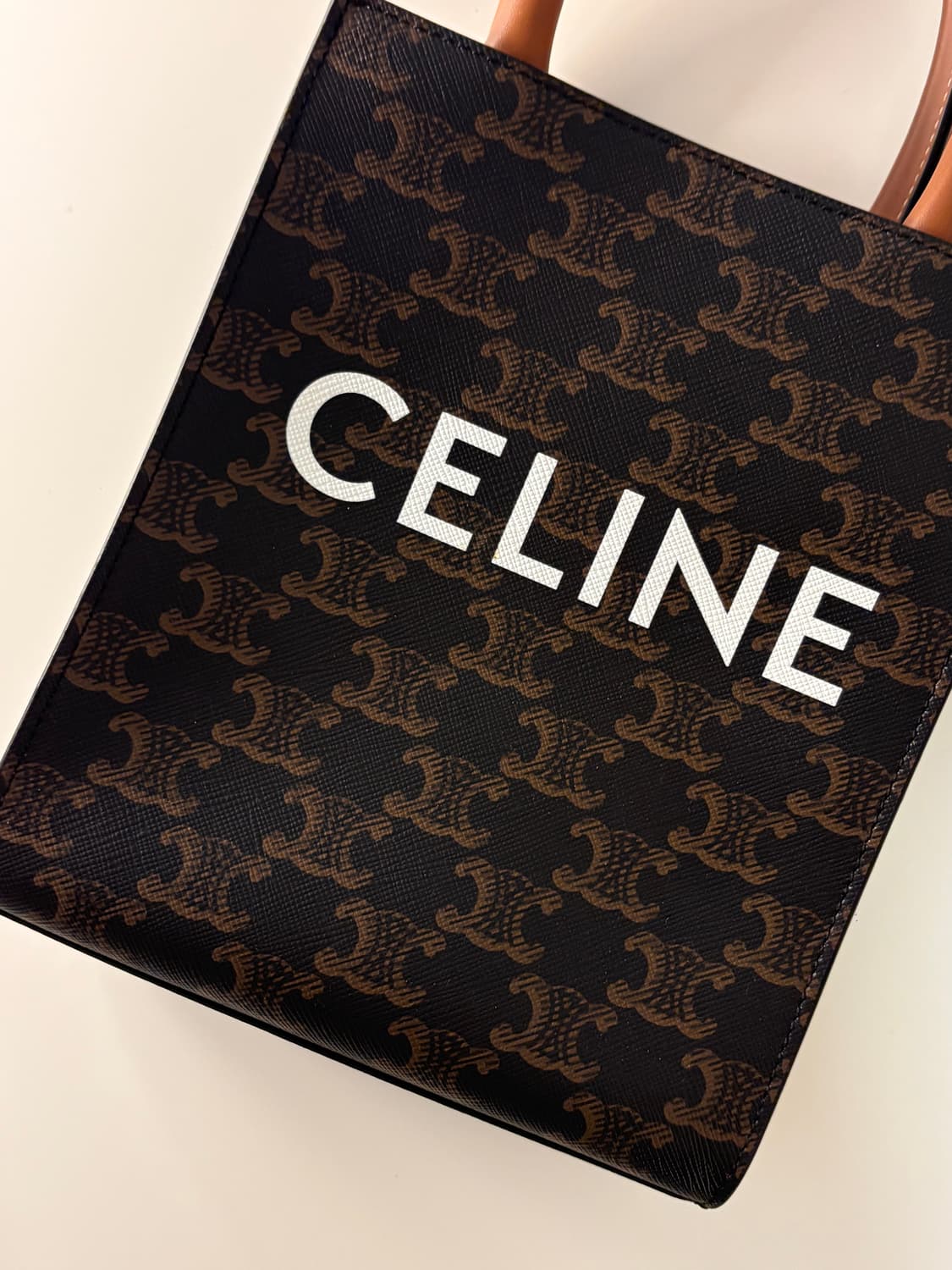 셀린느 트리옹프 캔버스 & 셀린느 프린트 카프스킨 미니 상품이미지3